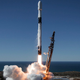 USA 326 satellite launched in February onboard a SpaceX Falcon 9 rocket.